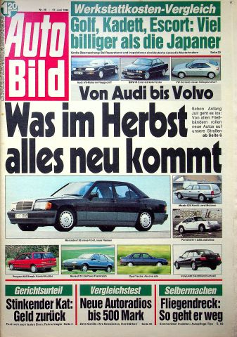 Deckblatt Auto Bild (26/1988)